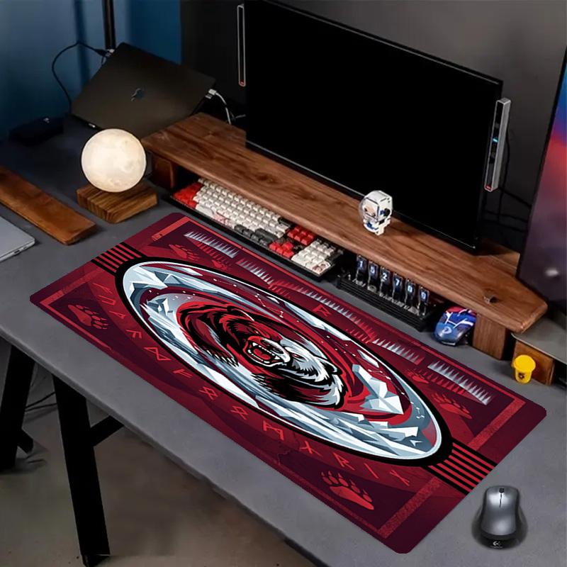 North Sydney Bears Print Mouse Pad, Anti‑Slip Desktop Keyboard Mat, for PC Laptop Gaming Working Daily Use, Cool Festival Surprise Gift