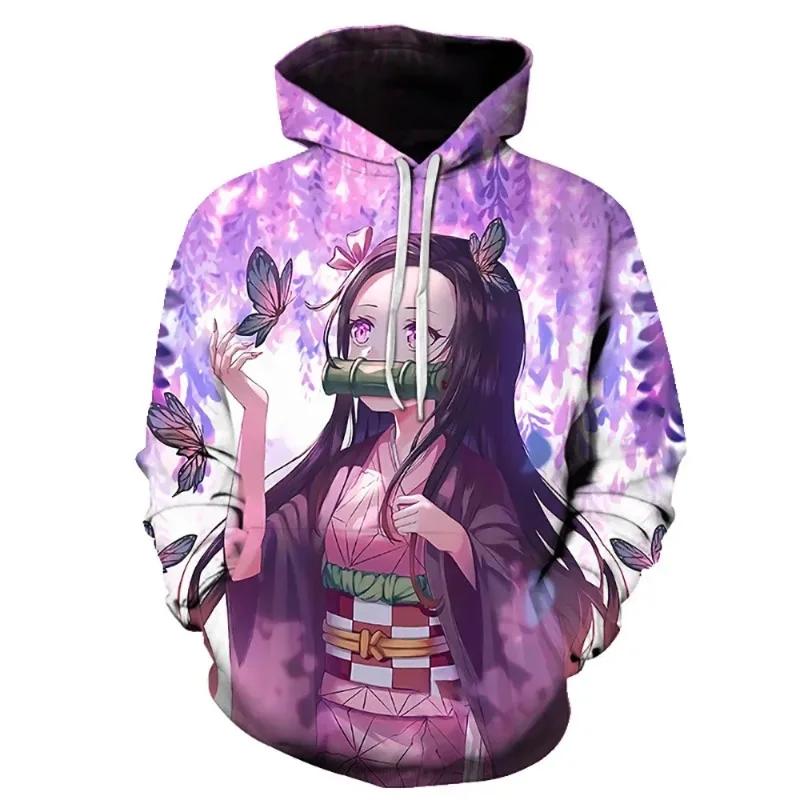 3D Digitaldruck Sweatshirt Anime Hoodie für Männer, Frauen und Jugendliche
