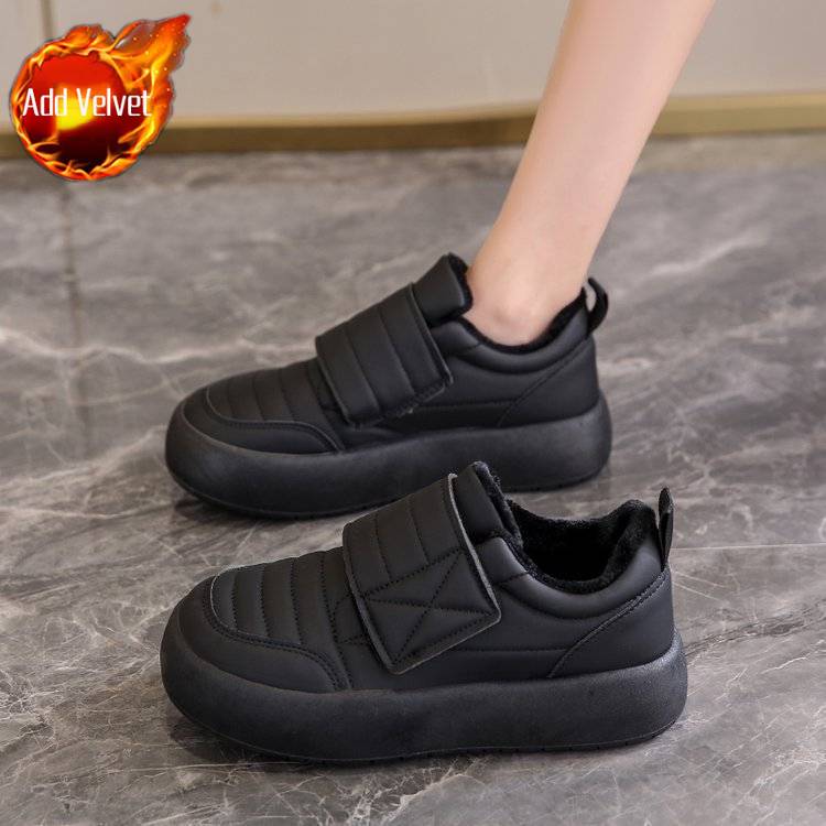 

Fashion Winter Round Toe Low-top Platform Fleece-lined Ladies Shoes Chic and Elegant Goth Fashion 2025 Sale Trend Hot Women s Snow Boots 35