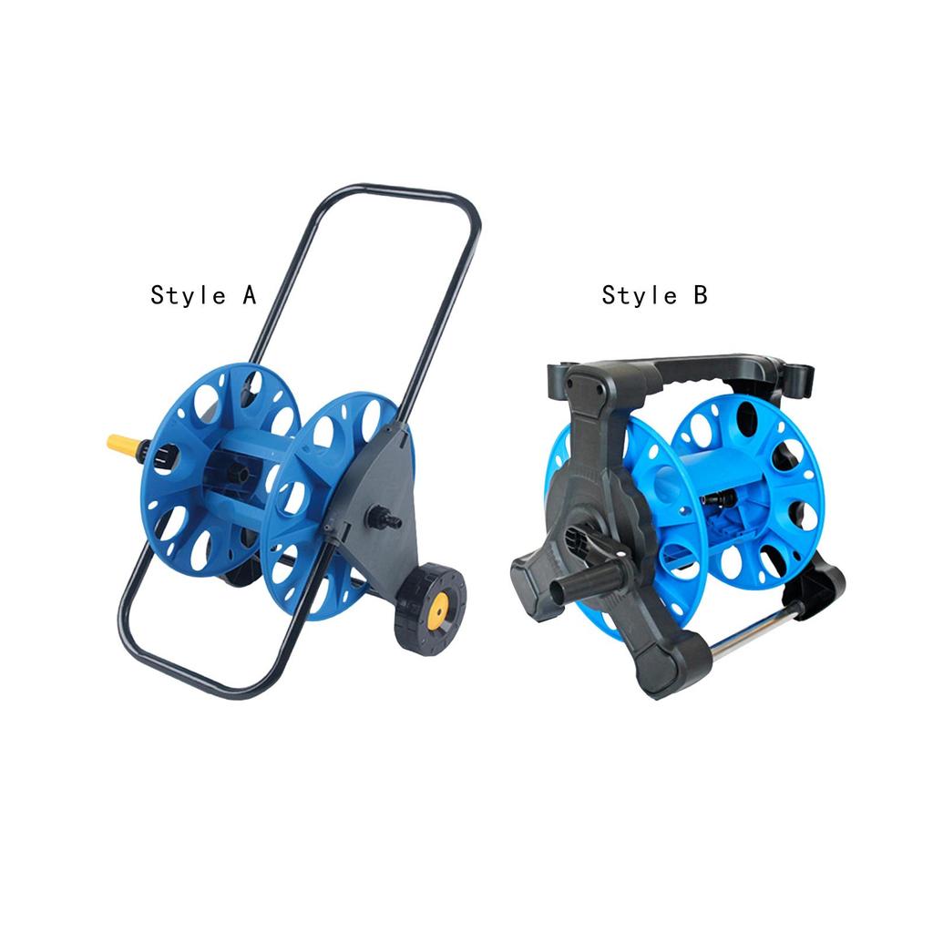 Garden Hose Reel Water Holder Storage Rack Winding Tool for Car Washing Style A