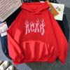 Letter ACAB Fire Hoodies Women Bratz Clothes Oversized Sweatshirts Men Harajuku Korean Style Long Sleeve Bratz Hoodie