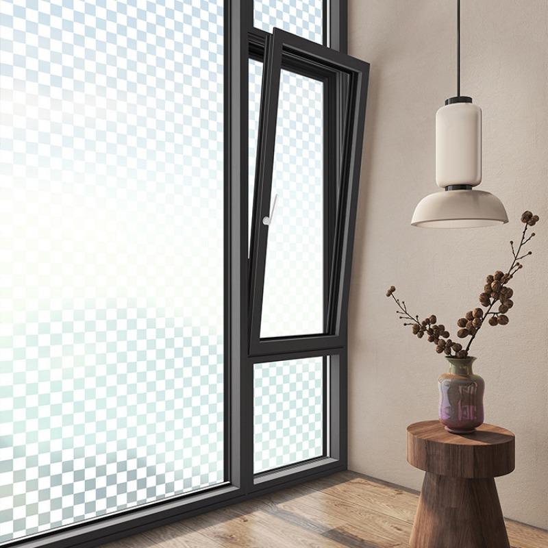 Milchglasaufkleber, elektrostatischer Fensteraufkleber, Toilettenfensteraufkleber, Lichtdurchdringung, Anti-Peeping-Folie im chinesischen Stil