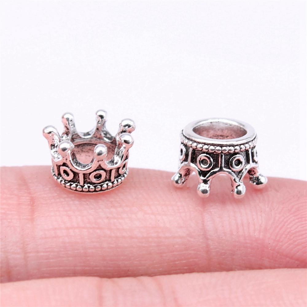 Charms Crown Pendants Minimalist Jewelry Components QC035