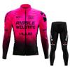 Long Sleeve  Sweat-absorbing Quick-drying Highway Spring and Autumn Men's and Women's Cycling Suit 2026 Autumn Breathable Cycling Suit Set
