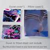 3Pcs Vivid Neon Graffiti Art Bedding Sets For All Sizes New 3D Printed Bed Cover Comforter Duvet Cover Pillowcase Bedroom Decoration