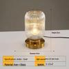 Nordic Minimalist Glass Desk Lamp - Modern Retro Bedside Light