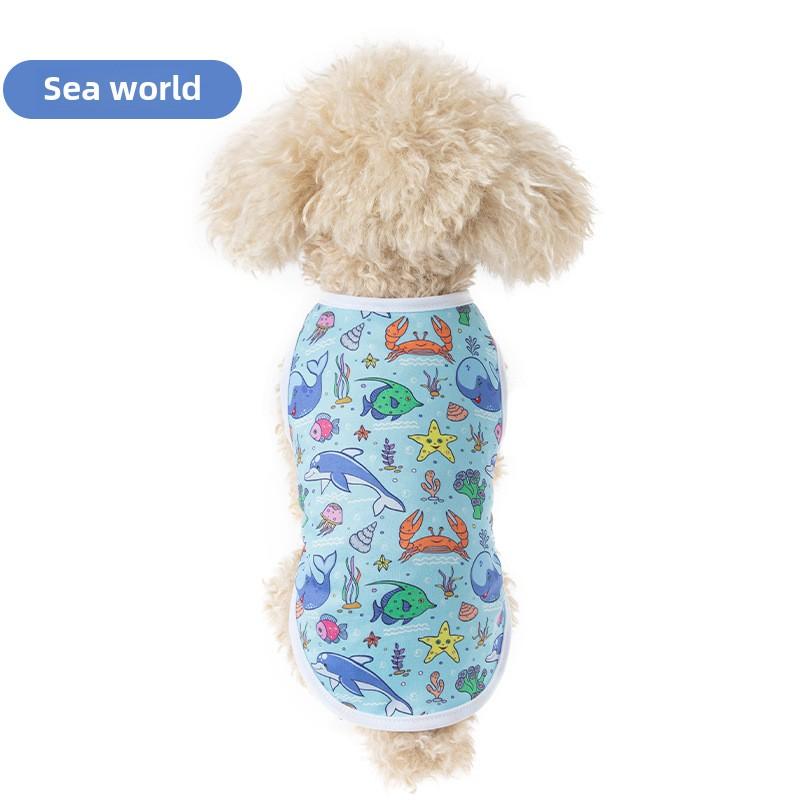 New Summer, Medium-sized Cat and Dog Vest, Vest Cute Cat and Dog Clothes