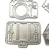 Plane Ship Camera Car Cutting Dies for Photo Scrapbooking Card Making Decors Carbon Steel Die Cuts Embossing Stencils