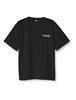 Gold's Gym EX Gold's Dry T-Shirt (G2262 Stack Line) Black/Large