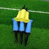 Support Golf Training Aid Plastic Golf Tees Stability Tee Holder Golf Cross Nails Rubber Golf Tees
