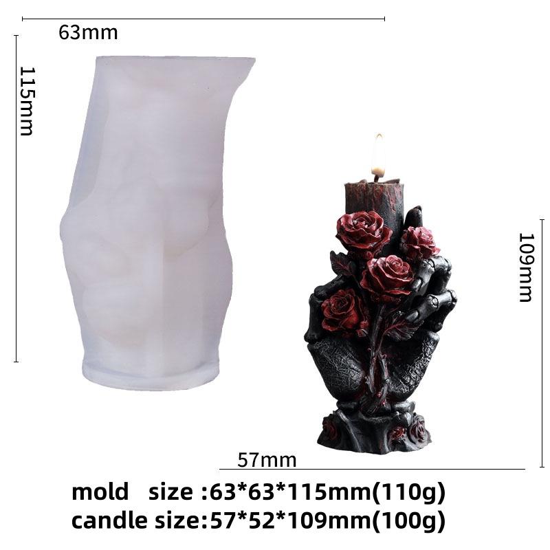 

Хэллоуин Шляпа Череп Свеча Силиконовая Форма Сделай Сам Паук Змея Скелет Гипс Смола Литьевая Форма Хэллоуин Украшение