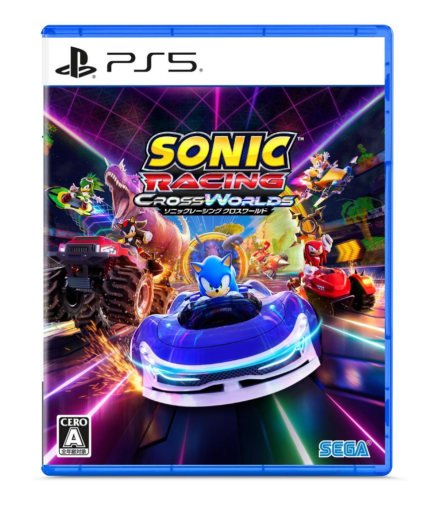 Sonic Racing Cross Worlds Includes a X Sonic Collaboration Original and a X Sonic Collaboration Sticker PS5 [Goods Set] 2BRO. T-shirt 2BRO. -