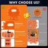 USB Rechargeable Warning Light LED Road Flares Emergency Lights Roadside Safety Beacon Disc Flashing Magnetic Beacon