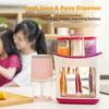 Baby Food Squeezer Storage Bag Set Plastic Fruit Puree Dispenser for Kids Homemade Complementary Food