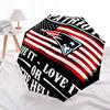 Printed Patriot Logo Folding Umbrella,Outdoor,Leisure,And Travel Umbrella,Durable Umbrella Fabric,Birthday And Holiday Gift
