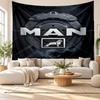 man truck Wall Tapestry, Soft Fabric Wall Hanging, Decorative Backdrop For Bedroom Home Wall Art