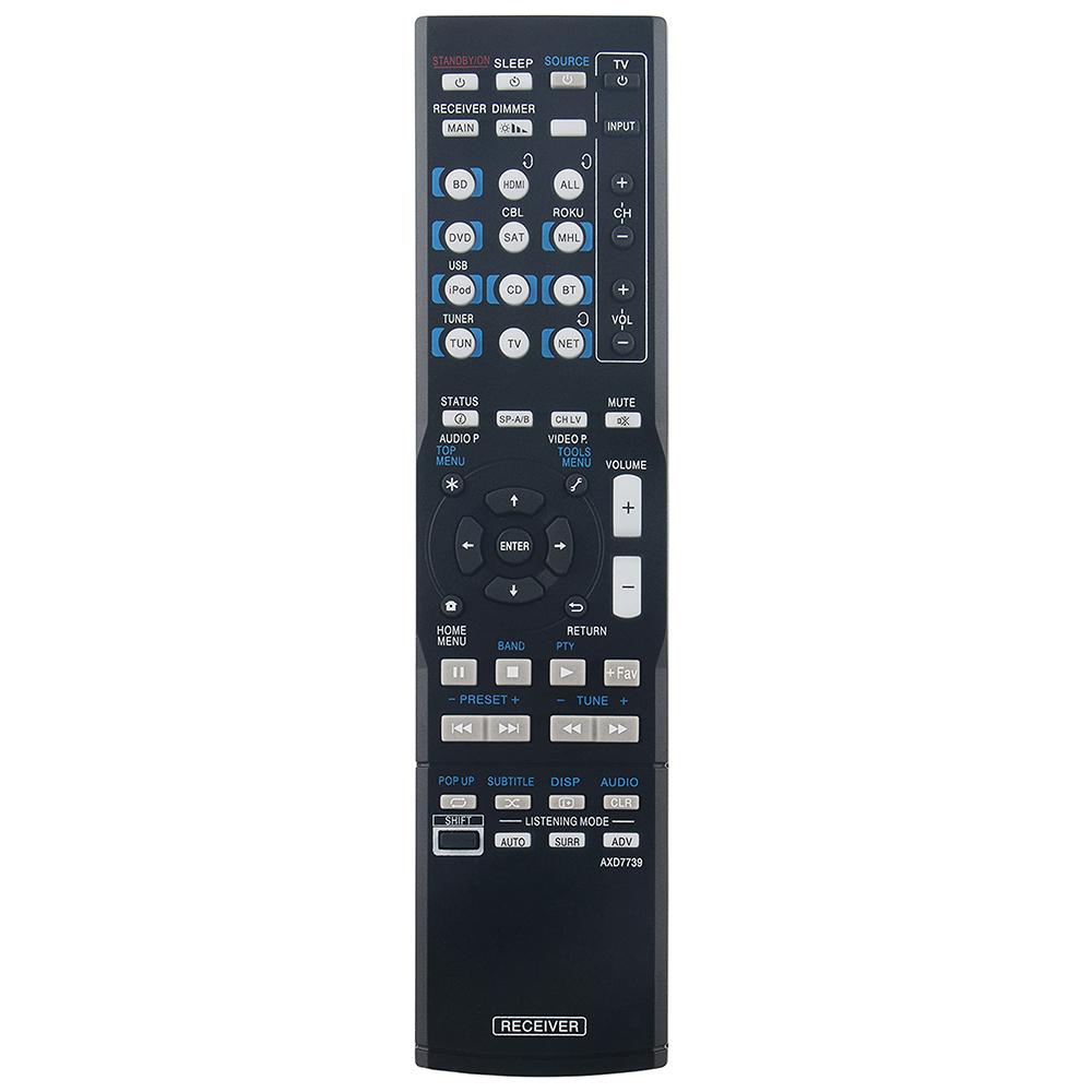 

AXD7739 For Pioneer AV Receiver Stereo System Remote Control Ergonomic Replacement Controller A