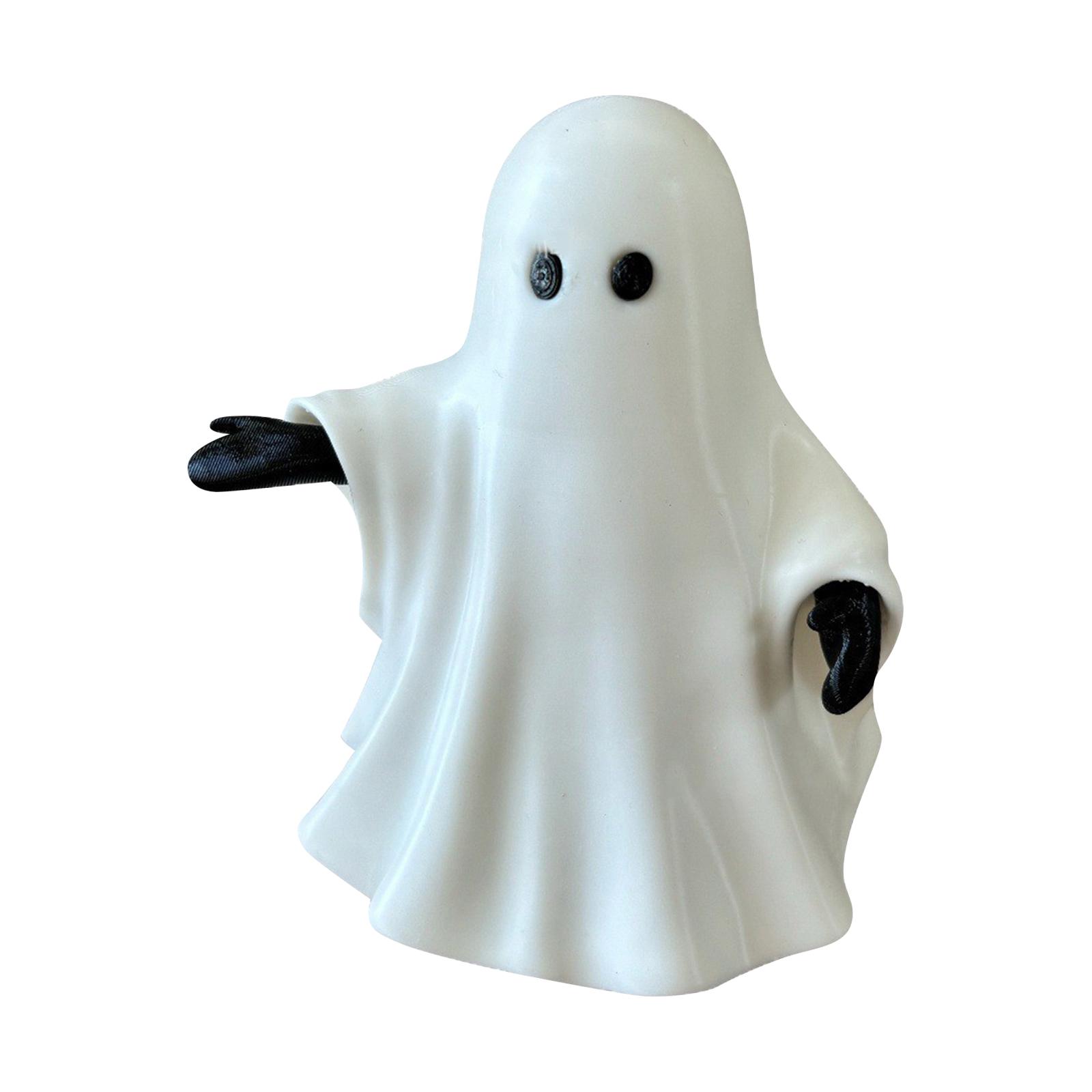 

Halloween Night Light Ornaments Simulation Night Decoration Halloween Party Gift Bookcase Indoor Figurine Lighting One Size белый