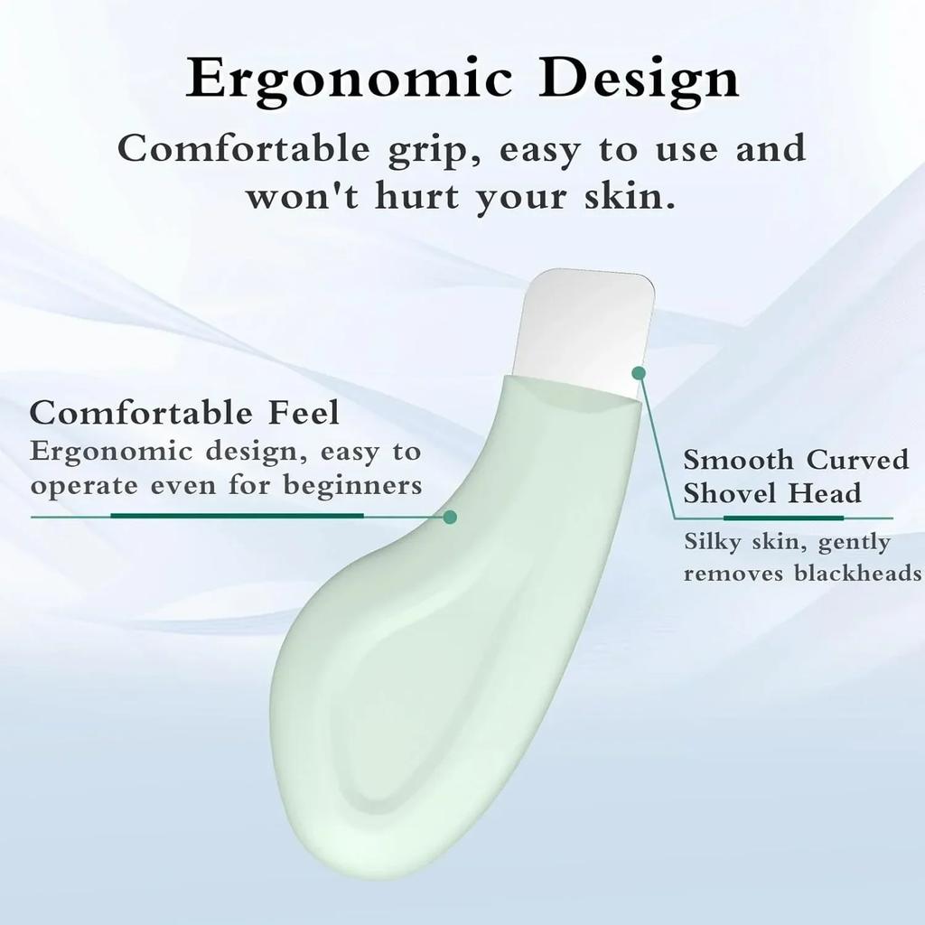 Blackhead Remover Tool for Face Nose Face Spatula for Facial Cleansing Silicone Face-Scraper Mild and Safe Skin Care Tool