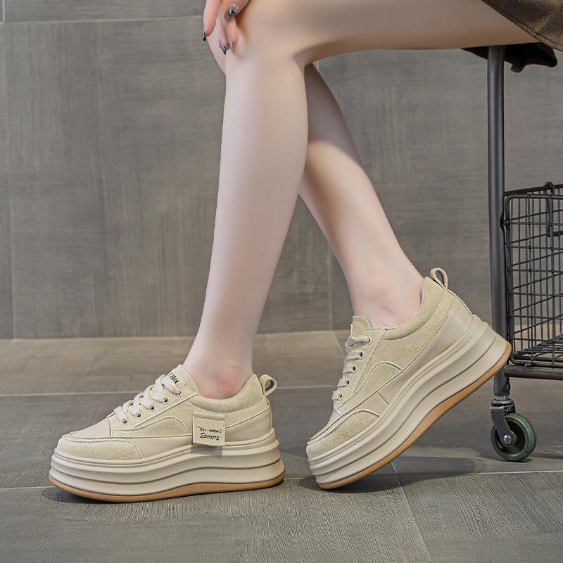 9913 leather little white shoes women's autumn new breathable feet small versatile casual board shoes