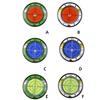 Golfs Green Reader Golfball Marker Round Bubble Levels High Precision Golfs Putting Aid Bubble Levels Golfball Marker