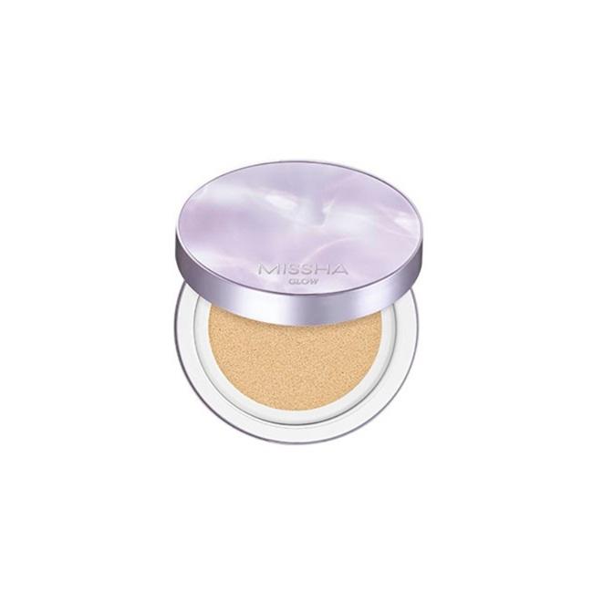 MISSHA Glow Layering Fit Cushion SPF50+ PA++++ | Radiance Boosting Cushion Foundation | 15g / 0.52 Oz