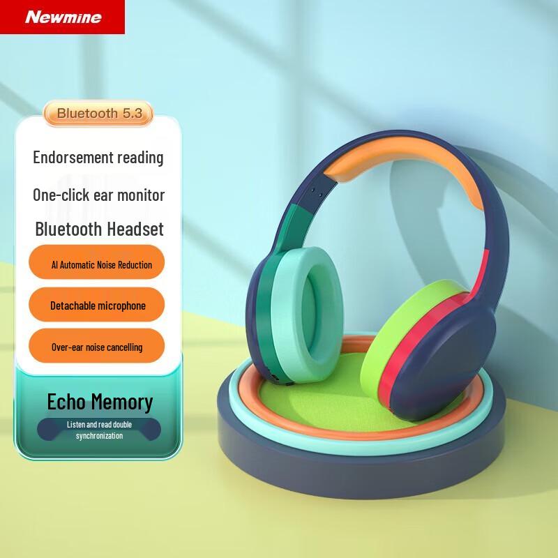 Newman TB205 Wireless Bluetooth Over-Ear Headphones