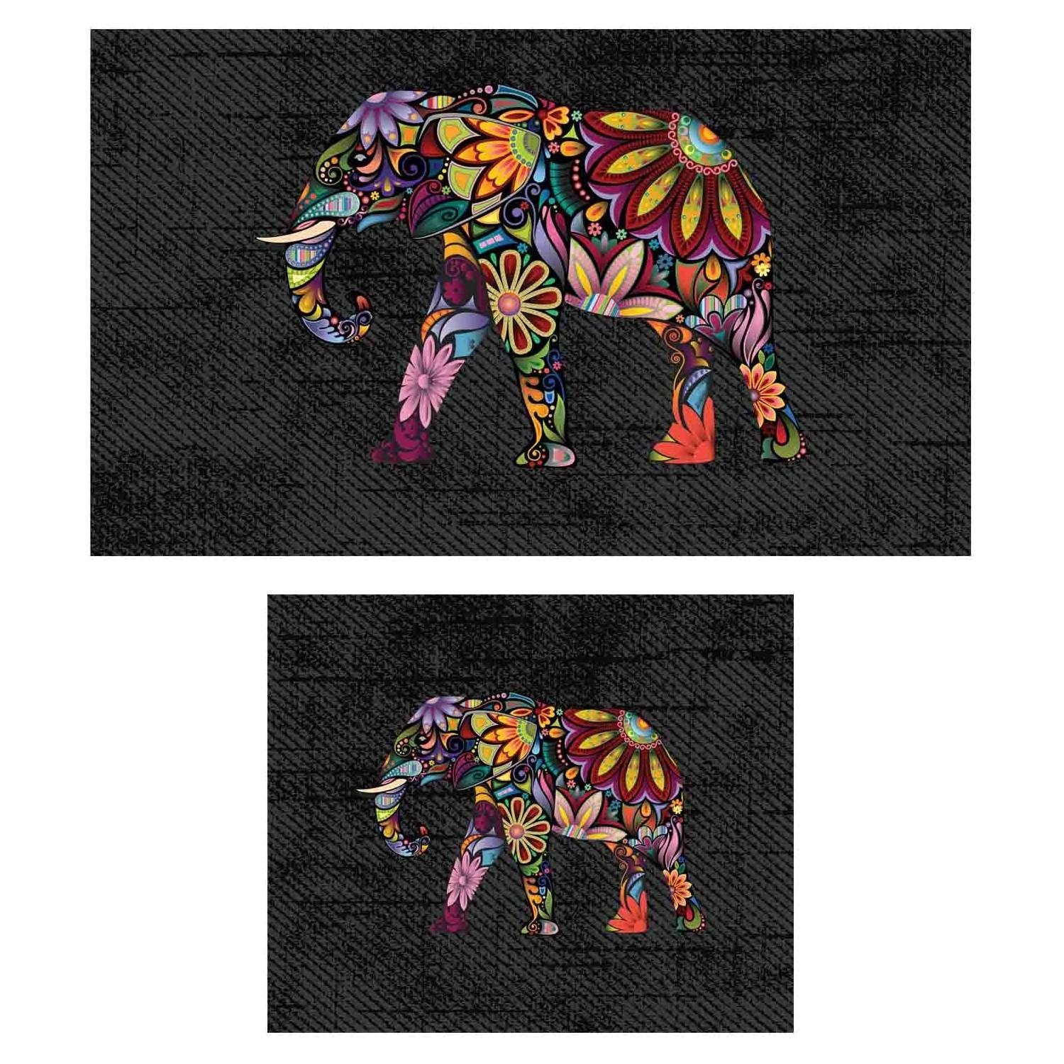 

2-х угольный коврик для ванной с губкой