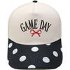GAME DAY Bow Embroidery Color Matching Truck Hat Race Day Ladies Support Shade Dad Hat