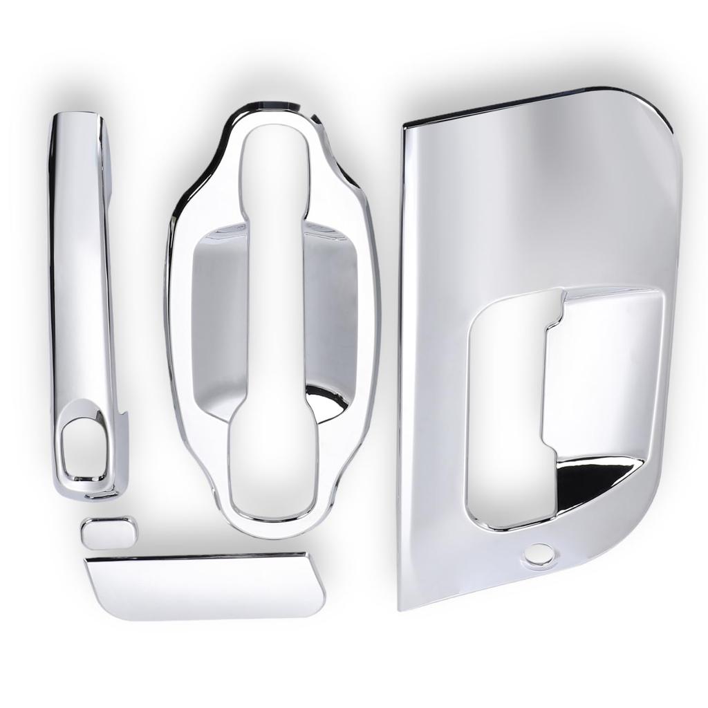 Kanoan Door Handle Cover Set for Mitsubishi Fuso 2007 Super 2017 Super and New Super Chrome Door and Safety Window Universal Aftermarket Parts for