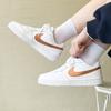 Nike Court Borough Low 2 SE GS White Metallic Copper Kids Sneakers Vivid-Purple DQ5979-100