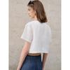 2026 Summer New Fashionable Design Short-Sleeve Top for Women, Cool V-Neck Shirt