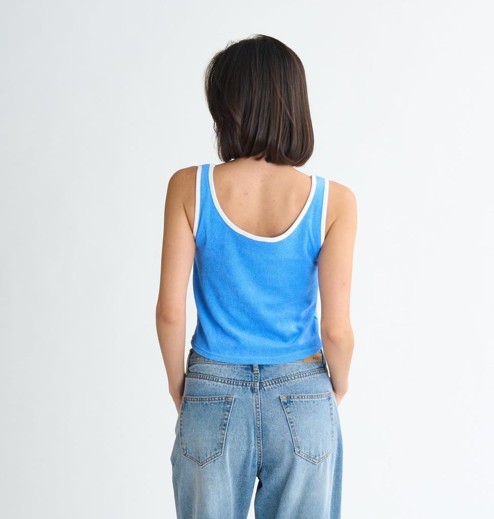 Roxy Streetwear ALIVE PILE TANK BLU Women's