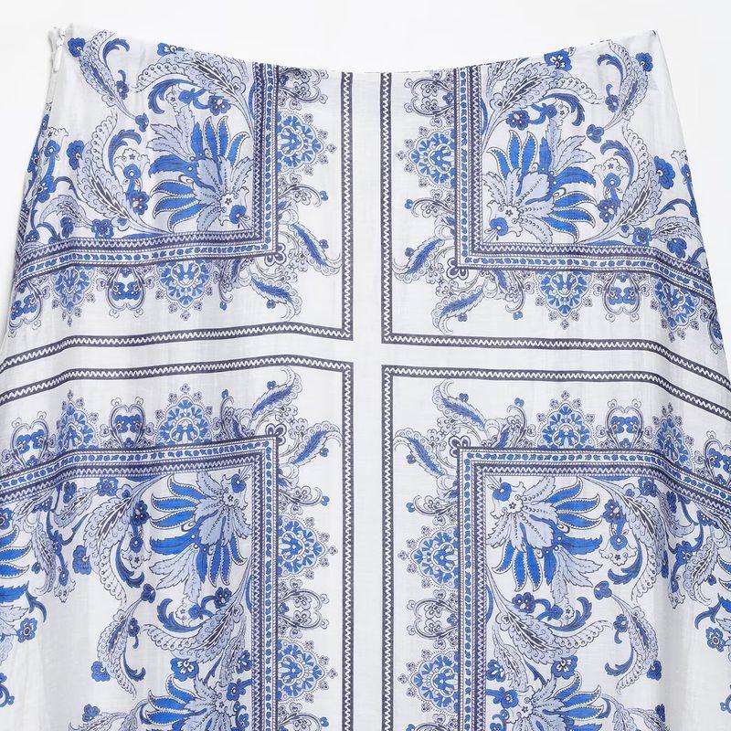 Kaslead New Arrival Women's Fashion Style Fashion Simple Temperamental All-Match Fluffy Skirt