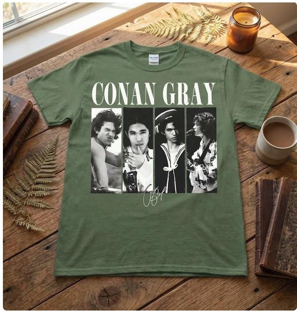 Conan Wishbone Vintage Indie Pop T Shirt Retro Music Aesthetic Tee Unisex T-Shirt XXXXL