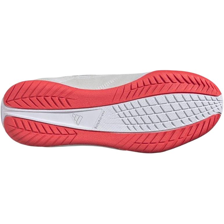 adidas Top Sala Competition II Jr Comfortable Soft Non-Slip Durable Low-Top Kids Football Shoes Kids Football Shoes White Gray Black JP5641