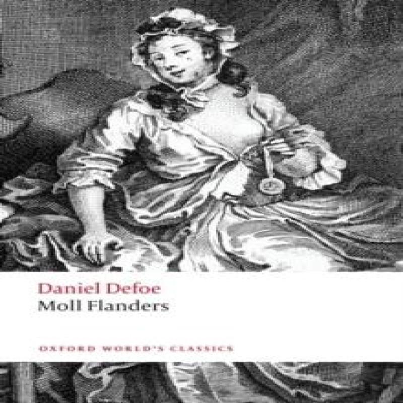 Moll Flanders by Daniel Defoe Paperback Book 9780192805355
