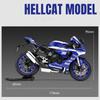 1/12 Yamaha YZF-R1M Alloy Die Cast Motorcycle Model Toy Vehicle Collection Sound and Light Off Road Autocycle Toys Car