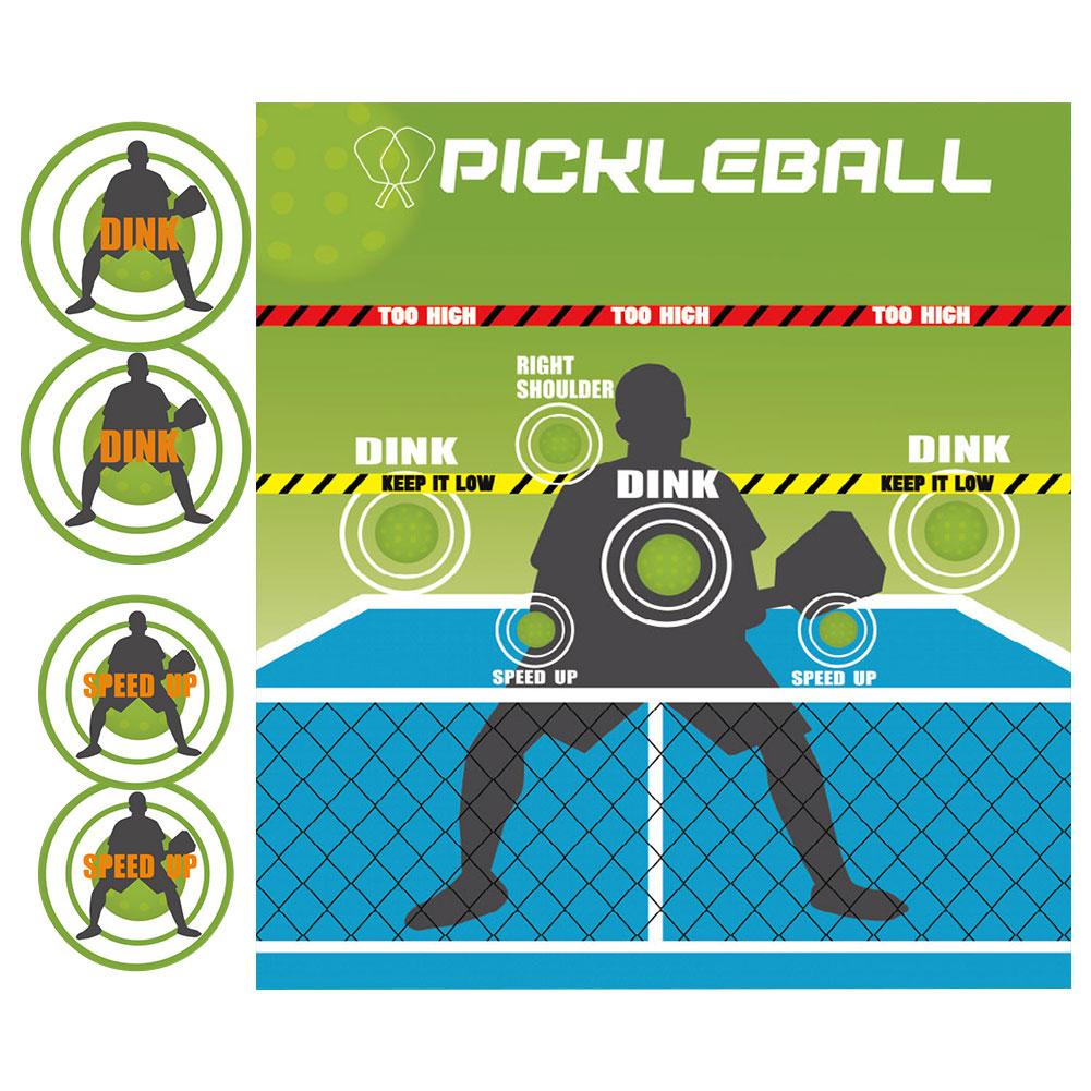 Pickleball Rebounder Training Aid Pickleball Practice Pads Pickleball Training Dink Pad for Indoor Outdoor Home Gym China Mainland