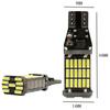 1ks T16 T15 45SMD 921 912 W16W LED žárovky Canbus bez chyb Zadní couvací světla 1100 Lumen 4014