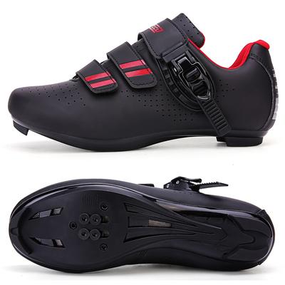 Men Road Bike Shoes Riding Speed Boots Flats Training Riding Boots Clips Pedals SPD Mountain Bike Sneakers Women's Racing