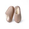 New suede cotton slippers women's autumn and winter indoor home thick-bottomed Mori women's fluffy cotton slippers
