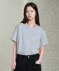 HYOJI 26 Ss Crop Short Sleeve T-Shirt (Round/U-Neck) (Type B)