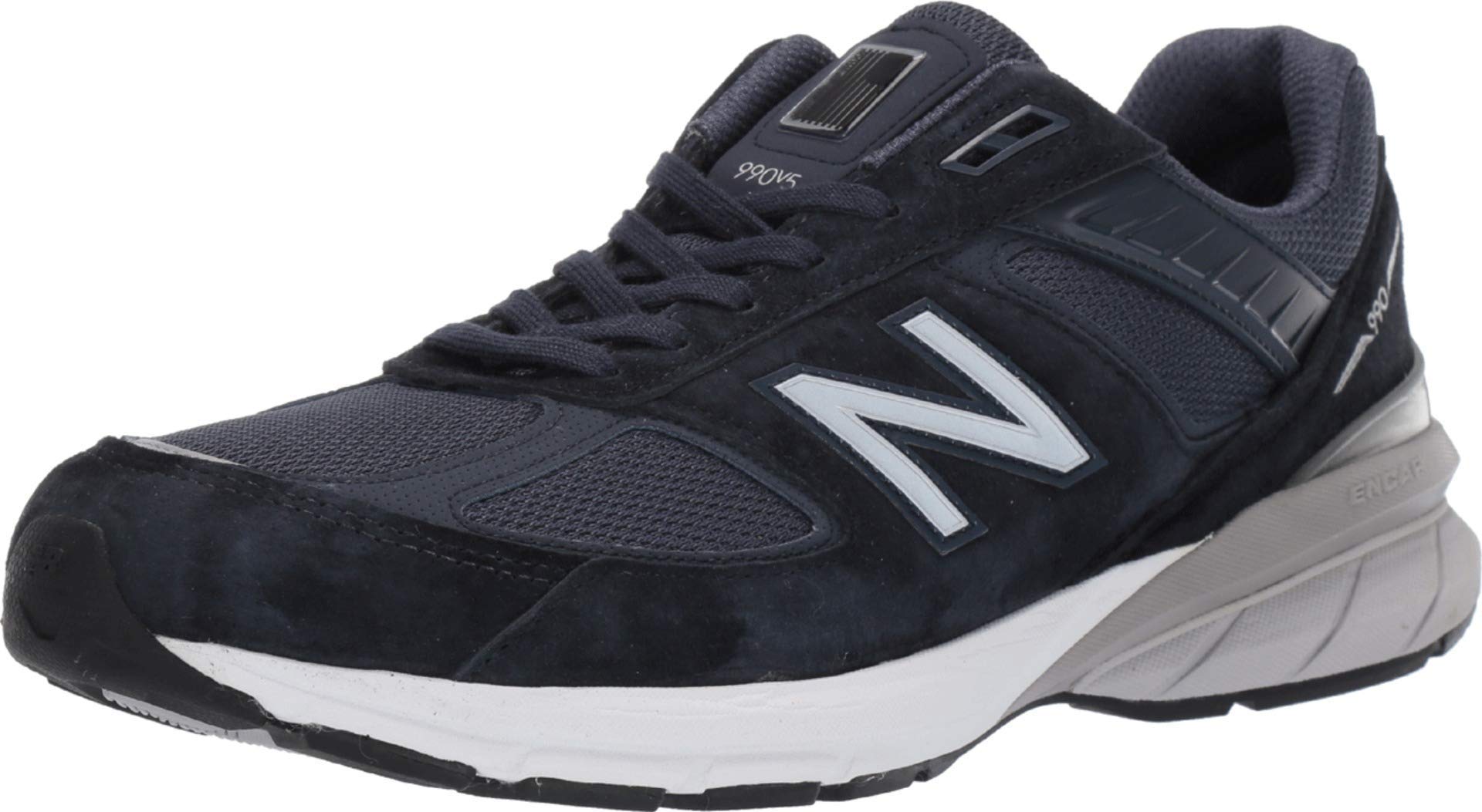 

New Balance Made in US 990 V5 US Blue Men s Sneakers, Size 24, Color синий