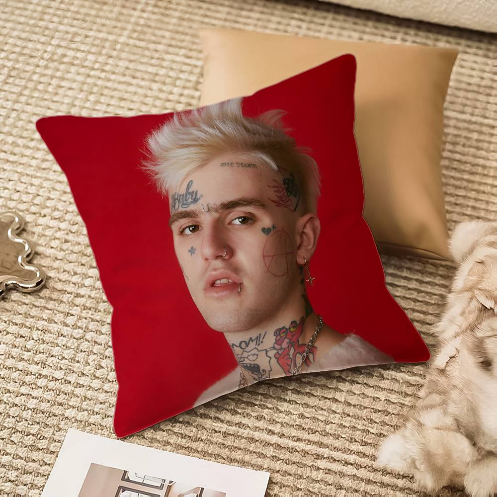 Hip Hop Rapper L-Lil P-Peep Pillow Case Anti-dustmite Invisible Zipper Sofa Bed
