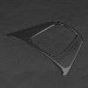 Gear Panel Trim Carbon Fiber Cover for 2007–2011, Center Console Shifter Frame Decorative Overlay, Interior Gear Selector Surround Protector,