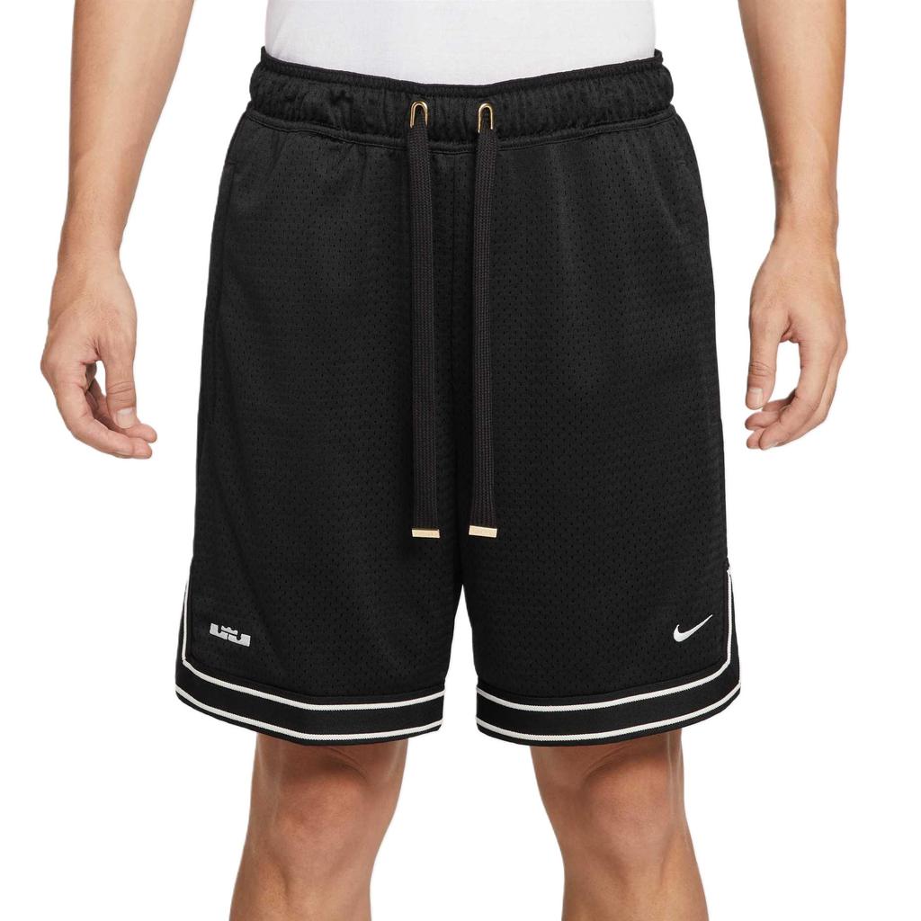 Nike Swoosh LeBron Jednokolorowe Wygodne Spodenki Koszykarskie Męskie Spodenki HV3395-010