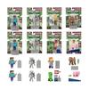 Mattel Minecraft (MINECRAFT) Basic Figure B Assortment Children's Figures 8 Pieces Box Sold From 6 Years Old Multi GTP08-987B
