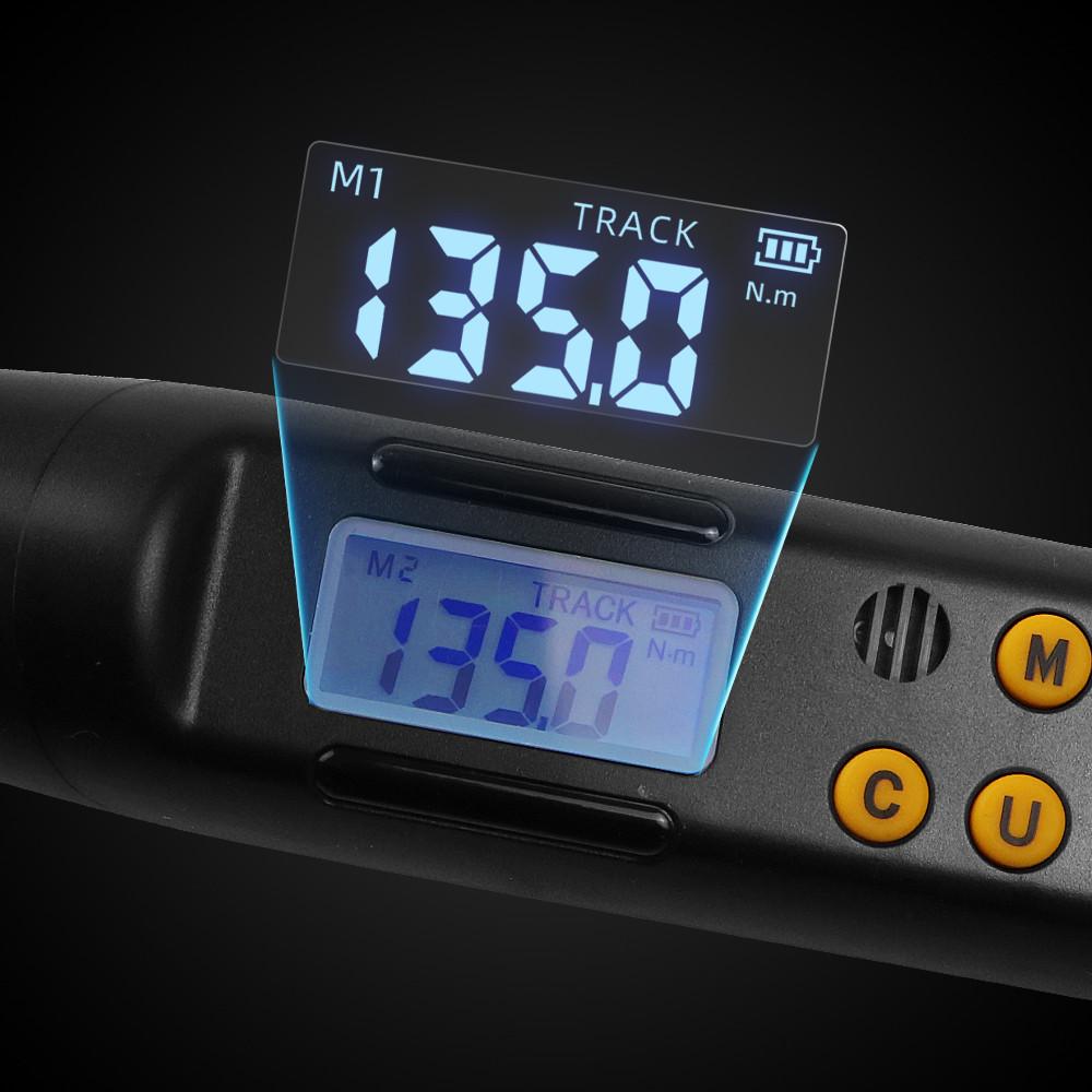 3/8" 1/2" Digital Torque Wrench Professional Adjustable High Accuracy Bike Car Bicycle Repair Torque Tool Key