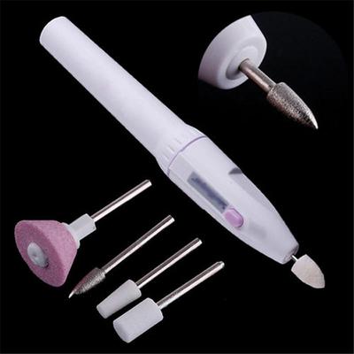 Electric Nail Art Drill Tips Manicure Set Kit File Nail Grinder Polisher Tool Pedicure Drill Machine